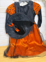 6/7 ORANGE rubies 2 PC OUTFIT