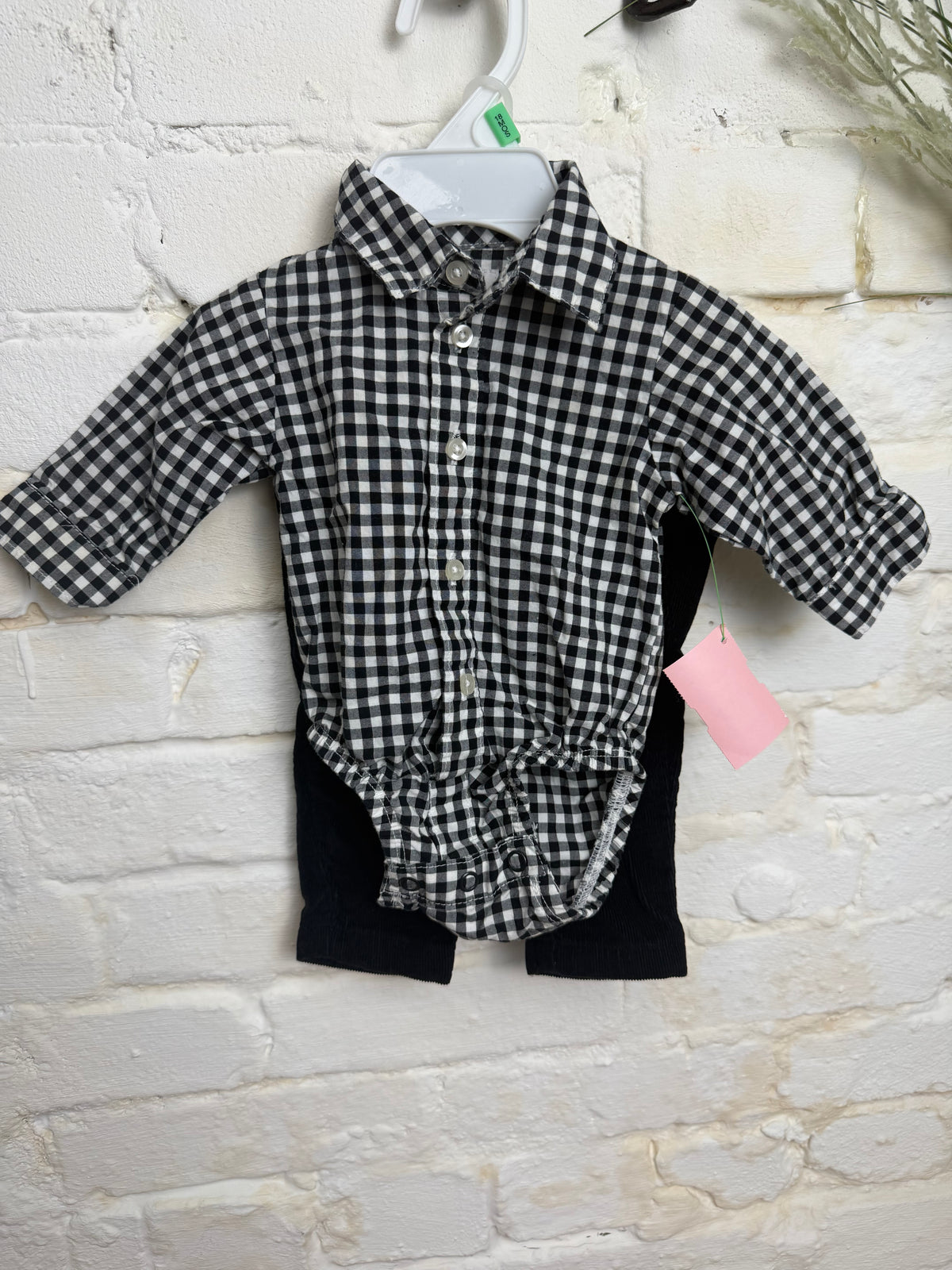 NB BLACK JUST ONE YOU 2PC SET