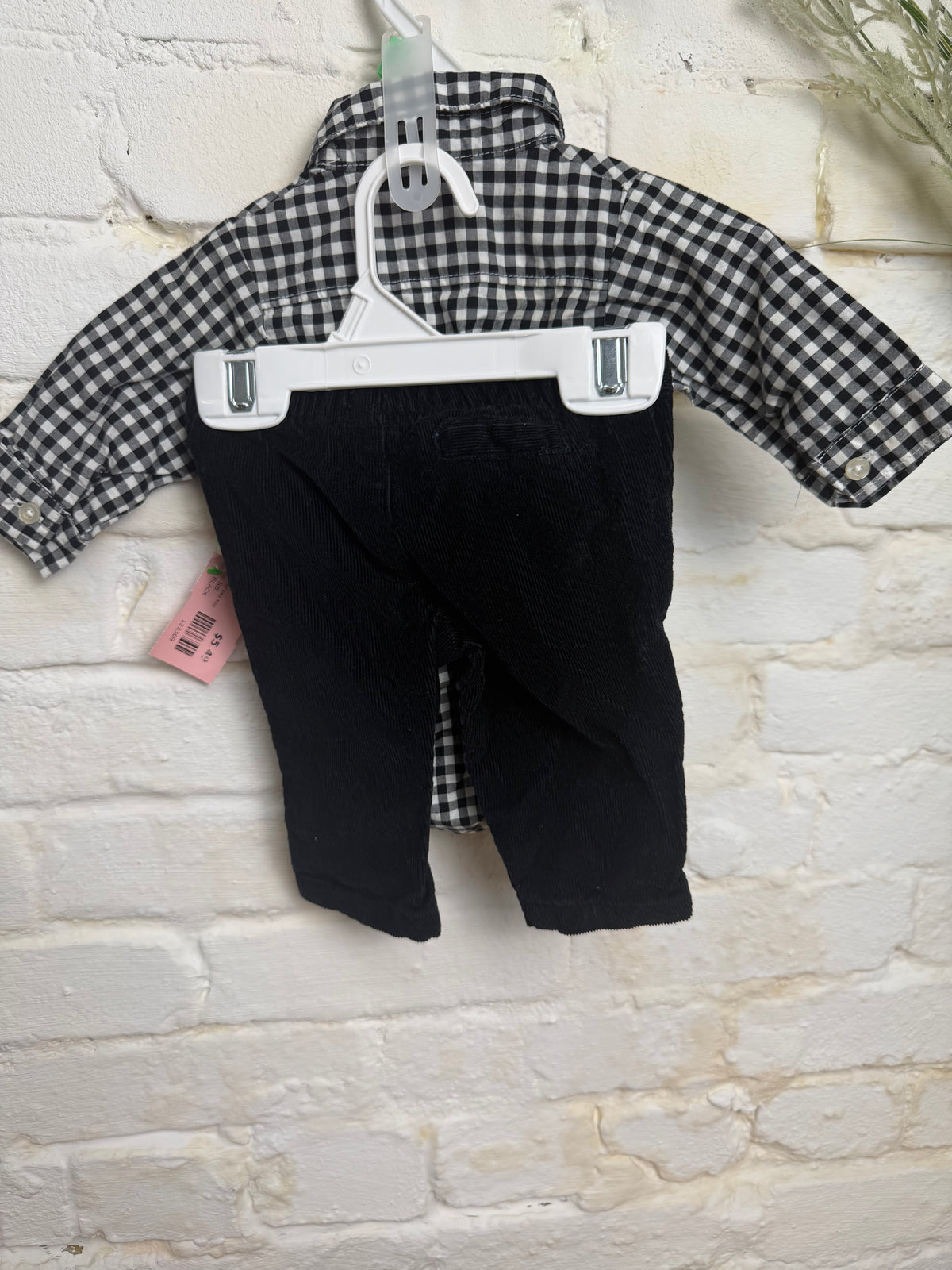 NB BLACK JUST ONE YOU 2PC SET