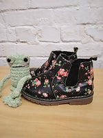 C9 BLACK DINA FLORAL SHOES