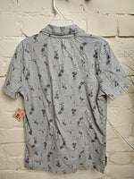 Y7 BLUE ABERCROMBIE PALM TREE SHIRT