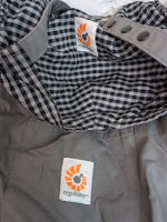 GRAY ERGOBABY BAB Y CARIER W PLAID