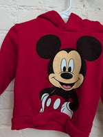 18M RED MICKEY MICKEY PULLOVER HOODIE