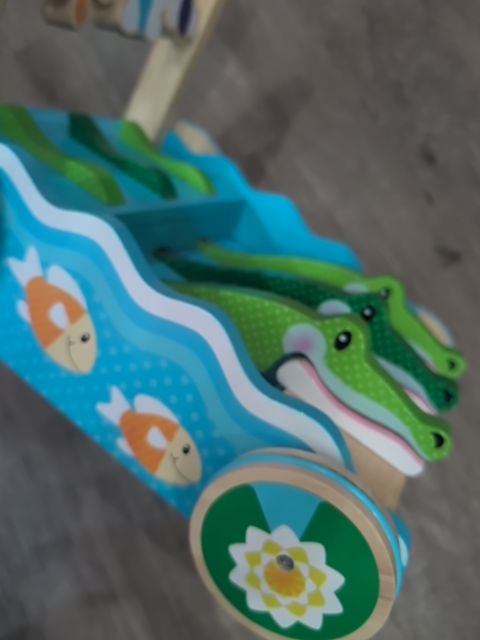 BLUE MELISSA & DOUG VINTAGE 1998CHOMP&CLACK