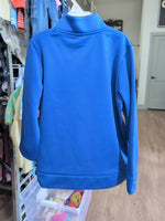 Y/S BLUE UNDER ARMOUR 1/4 ZIP PULLOVER