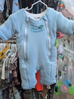 3-6M BLUE BABY MERLIN MERLIN SLEEPSUIT