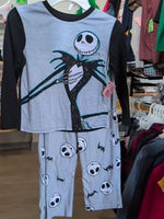 Y6 GRAY Disney NIGHTMARE BEFORE CHRISTMAS PJ SET