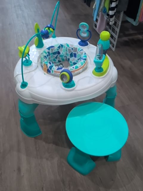 Gently Used BLUE SAFETY 1ST CONVERTIBLE ACTIVITY CENTER