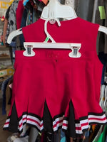 Y/M RED CARDINALS CARDINALS CHEERLEADER OUTFIT