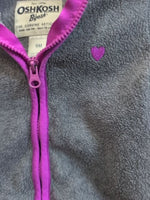 9M GRAY OSH KOSH FLEECE JACKET
