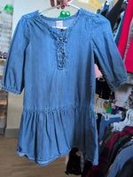 Y6 BLUE GYMBOREE BLUE JEAN DRESS