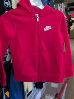 Y5/6 RED Nike NIKE ZIP HOODIE