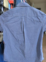 Y7 BLUE RALPH LAUREN GINGHAM DRES SHIRT