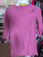 Y5 PURPLE ZARA RUFFLE DRESS