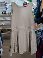 Y7 TAN LANDS END DRESS