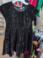 Y/S BLACK GAP VELVET DRESS