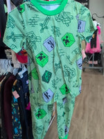 Y8 GREEN MINECRAFT MINECRAFT PJS