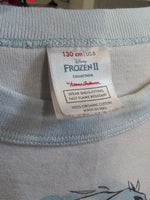 Y8 LIGHT BLUE FROZEN [STAINED] FROZEN PJS