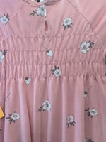 3-6M PEACH JESSICA SIMPSON COTTON PRINT