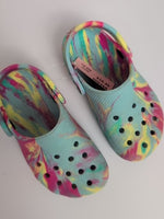 C9 MULTI CROC TIE DYE CLOG