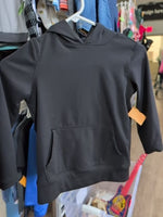 Y7/8 BLACK YOGALICIOUS ACTIVE HOODIE