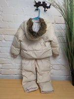 18-24M TAN SHEIN SNOWSUIT