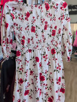 Y8 CREAM OLD NAVY ROSE DRESS