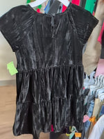Y/S BLACK GAP VELVET DRESS