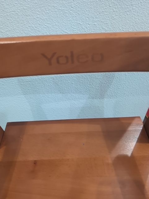 WOODEN HIGH CHAIR
