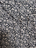 Y5 BLACK GAP COTTON FLORAL DRESS