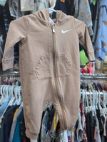 6M BEIGE NIKE HOODED JUMPSUIT