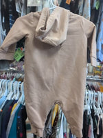 6M BEIGE NIKE HOODED JUMPSUIT