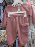 6-9M PINK MODERN MOMENTS SWEAT OUTFIT