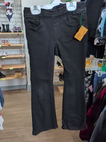 Y6 BLACK OLD NAVY BOOTCUT JEANS