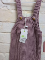 9M MAUVE UNIT [NEW] KNIT FOOTIE OVERALL