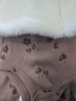 6M BROWN CHILD OF MINE 3 PC VEST OUTFIT