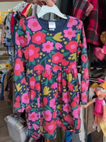 Y5 MULTI HANNA ANDERSON LS FLORAL DRESS