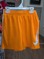 Y/M ORANGE NIKE ACTIVE SHORTS