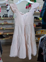 Y7 PINK  RUFFLE DRESS