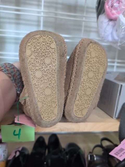 C4 BROWN UGG SUEDE BOOTS