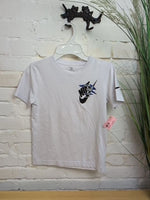 Y/S GRAY/WHITE NIKE SHIRT/SHORTS