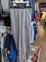 Y/L GRAY NIKE ATHLETIC PANTS