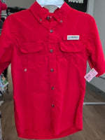 Y8 RED MAGELLAN FISHING SHIRT