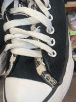 C12 BLACK CONVERSE LEOPARD / BLACK CONVERSE