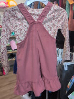 4T PINK LUCKY PENNY CORDUROY DRESS OUTFIT