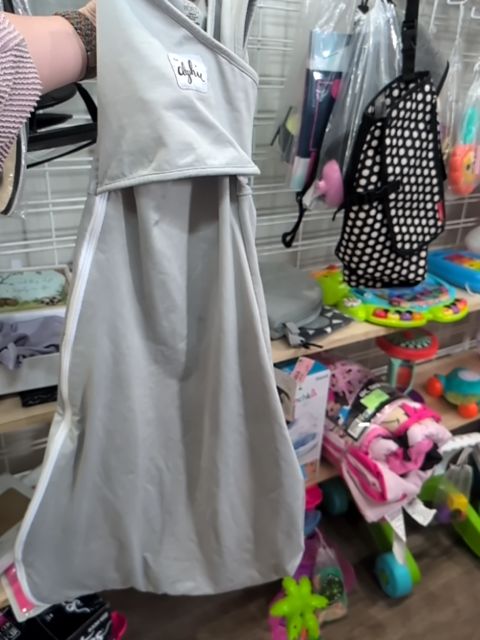 Gently Used Gray Ollie ALPHIE SLEEP SACK