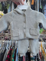 3-6M GRAY GAP GRAY KNIT SET