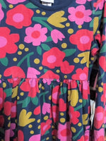Y5 MULTI HANNA ANDERSON LS FLORAL DRESS