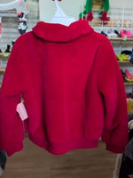 Y6 RED 365 KIDS FLEECE JACKET