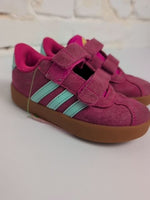 C9 PINK ADIDAS SUEDE VELCRO SHOE